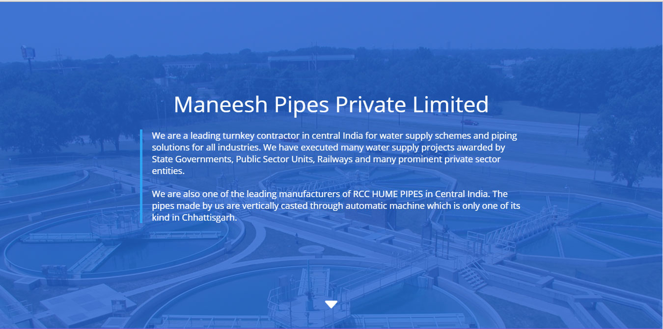 Manish Pipes Pvt. Ltd. 