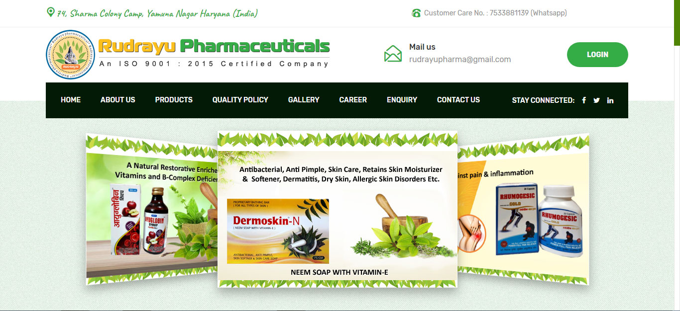 Rudrayu Pharmaceuticals