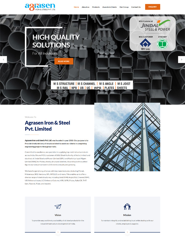 Agrasen Iron & Steel Pvt. Ltd.