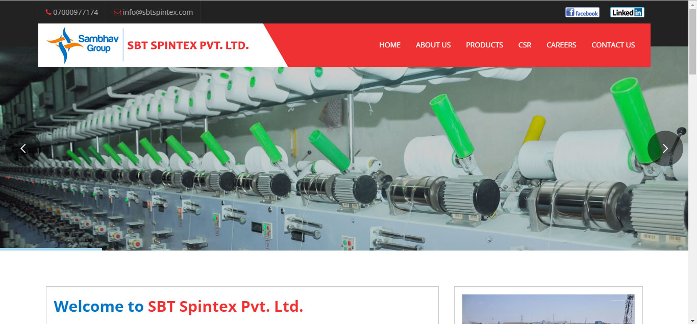 SBT Spintex Pvt. Ltd.