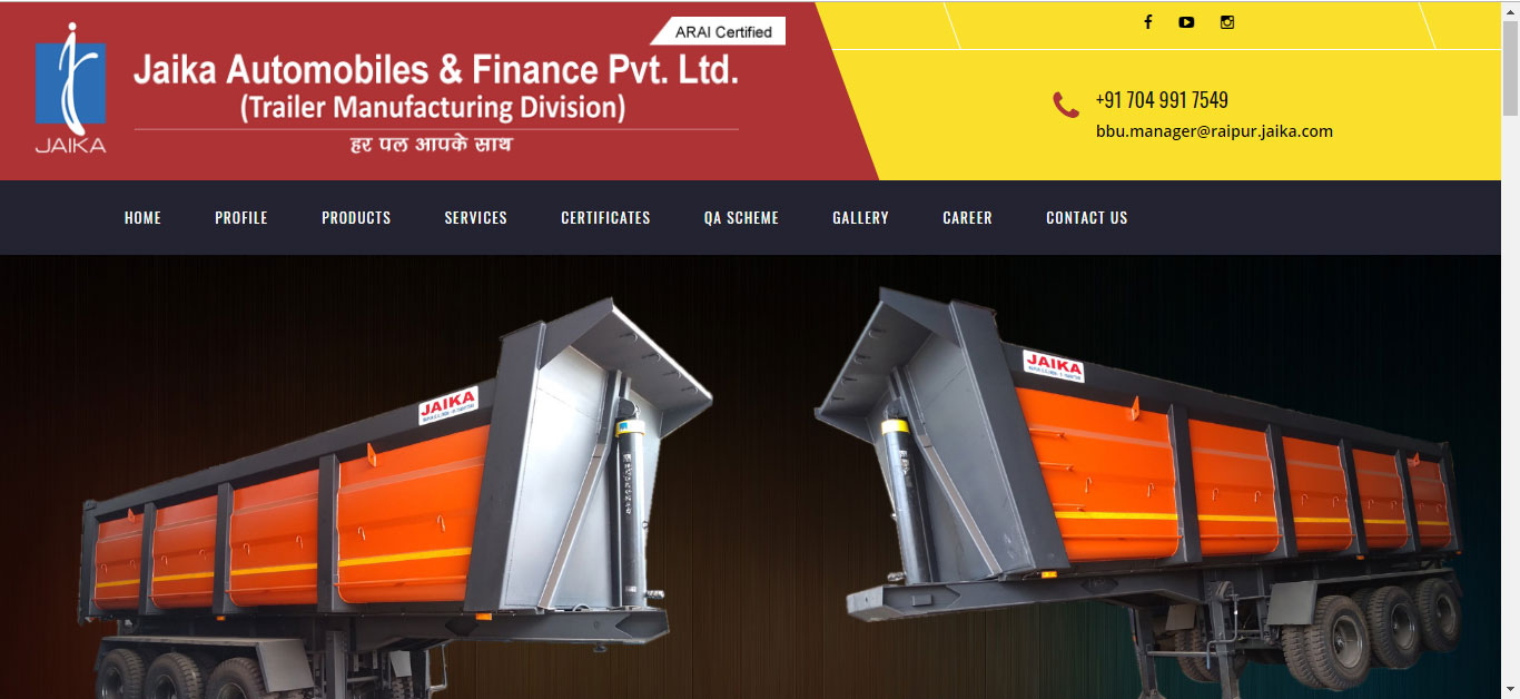 Jaika Automobiles & Finance (Trailer division)